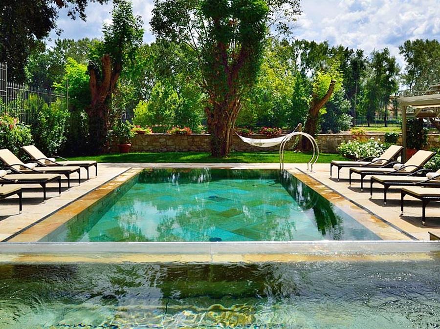 Ville Sull'Arno Florence Exterior photo The swimming pool at the hotel
