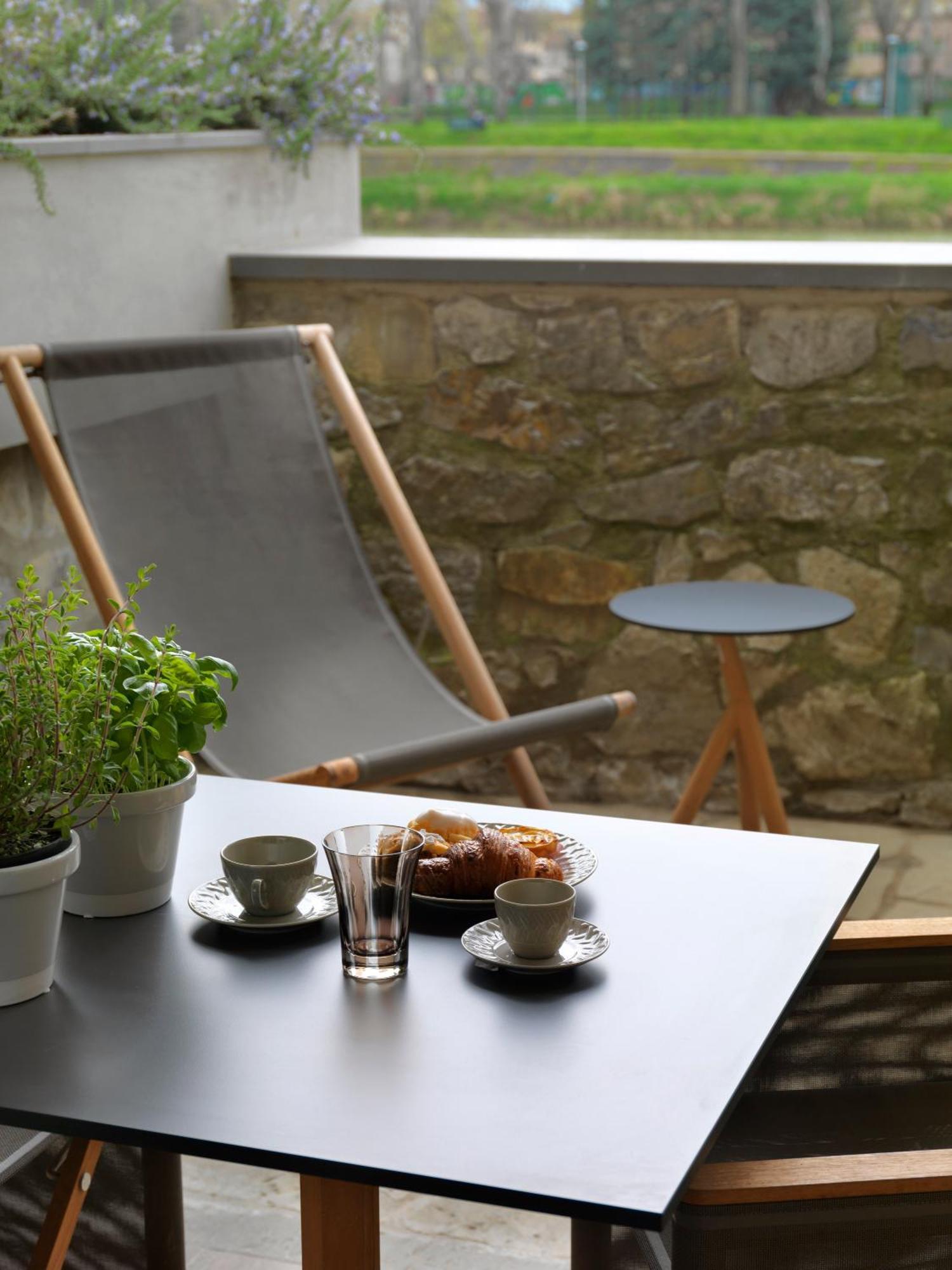 Ville Sull'Arno Florence Exterior photo A typical breakfast in Italy